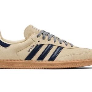 Adidas Samba Tan and Black Sneakers